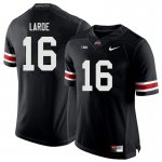 Men's Ohio State Buckeyes #16 Jagger LaRoe Black Nike NCAA College Football Jersey Anti-slip QHN7344NF